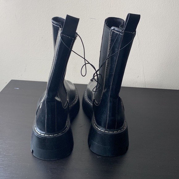 H&M Women’s Chelsea Boots Black 7 - Picture 4 of 8